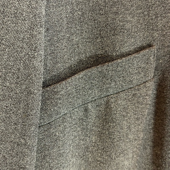 EMANUEL UNGARO Sz 12 Double Breasted Blazer Made in Honk Kong Shoulder Pads - Picture 2 of 9